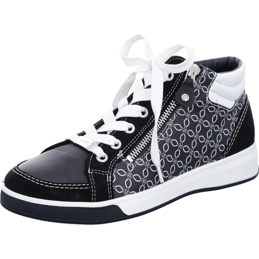 ARA High top Rom Ankelstøvletter Dame Blå | KT2956380