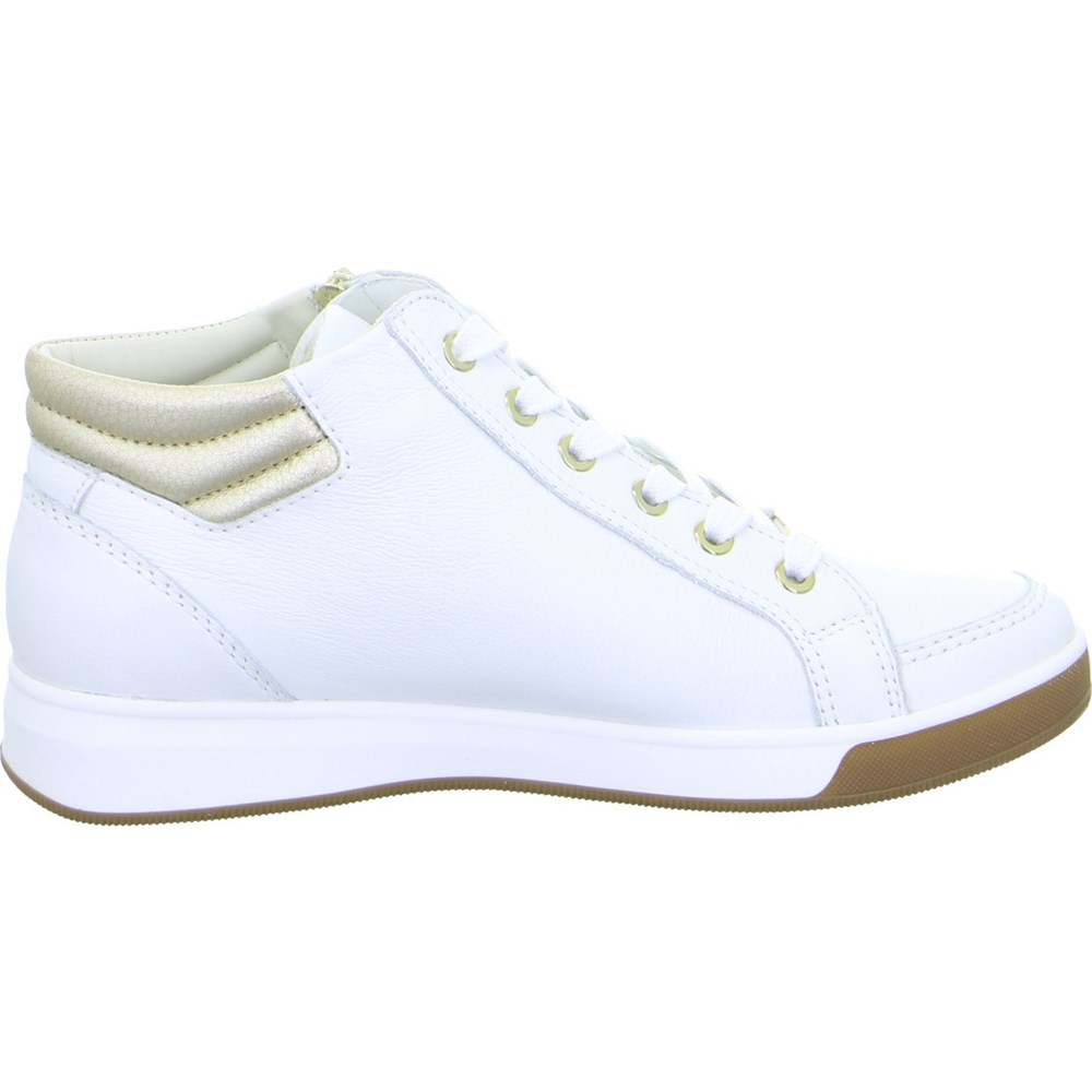 ARA High top Rom Ankelstøvletter Dame Hvite | OM5812403