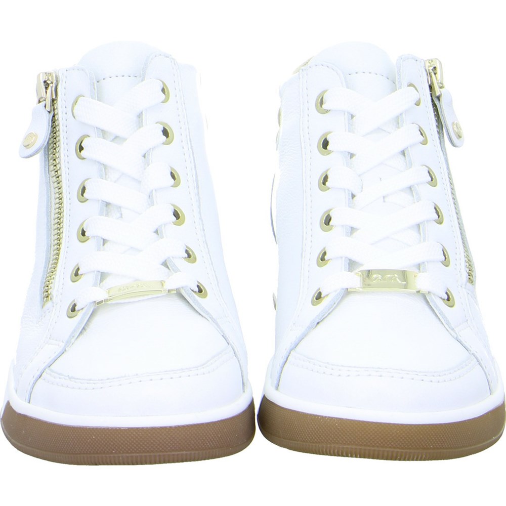 ARA High top Rom Ankelstøvletter Dame Hvite | OM5812403