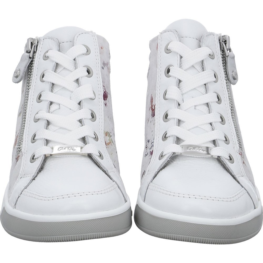 ARA High top Rom Ankelstøvletter Dame Hvite | XY7536981