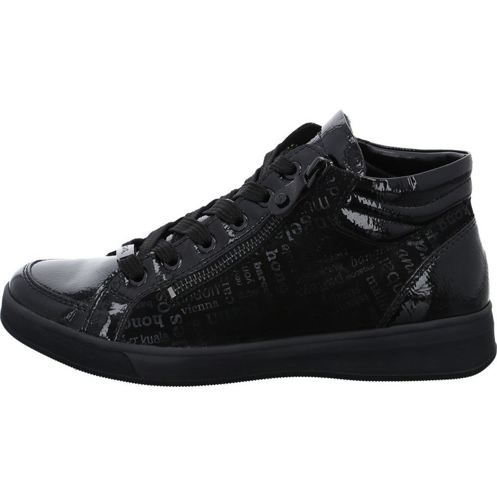 ARA High top Rom Ankelstøvletter Dame Svarte | CL8267450