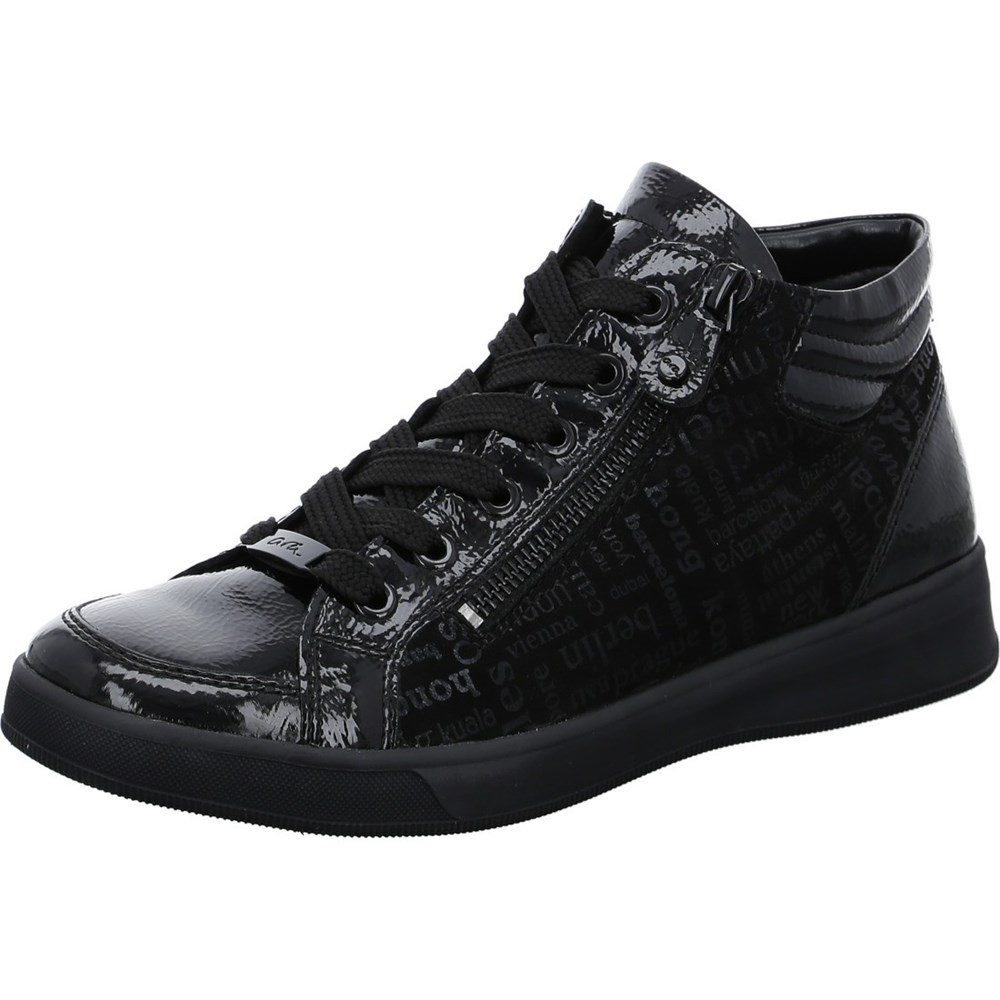 ARA High top Rom Ankelstøvletter Dame Svarte | CL8267450