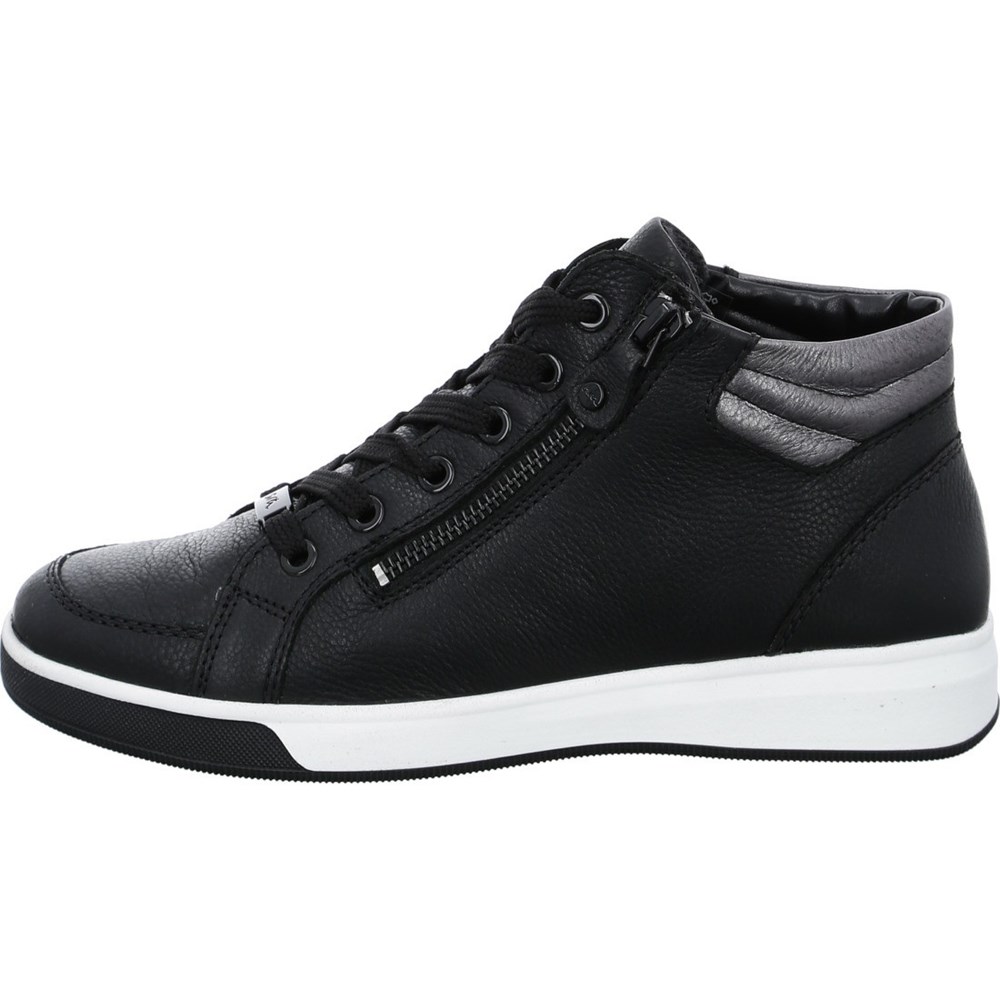 ARA High top Rom Ankelstøvletter Dame Svarte | SL3025671