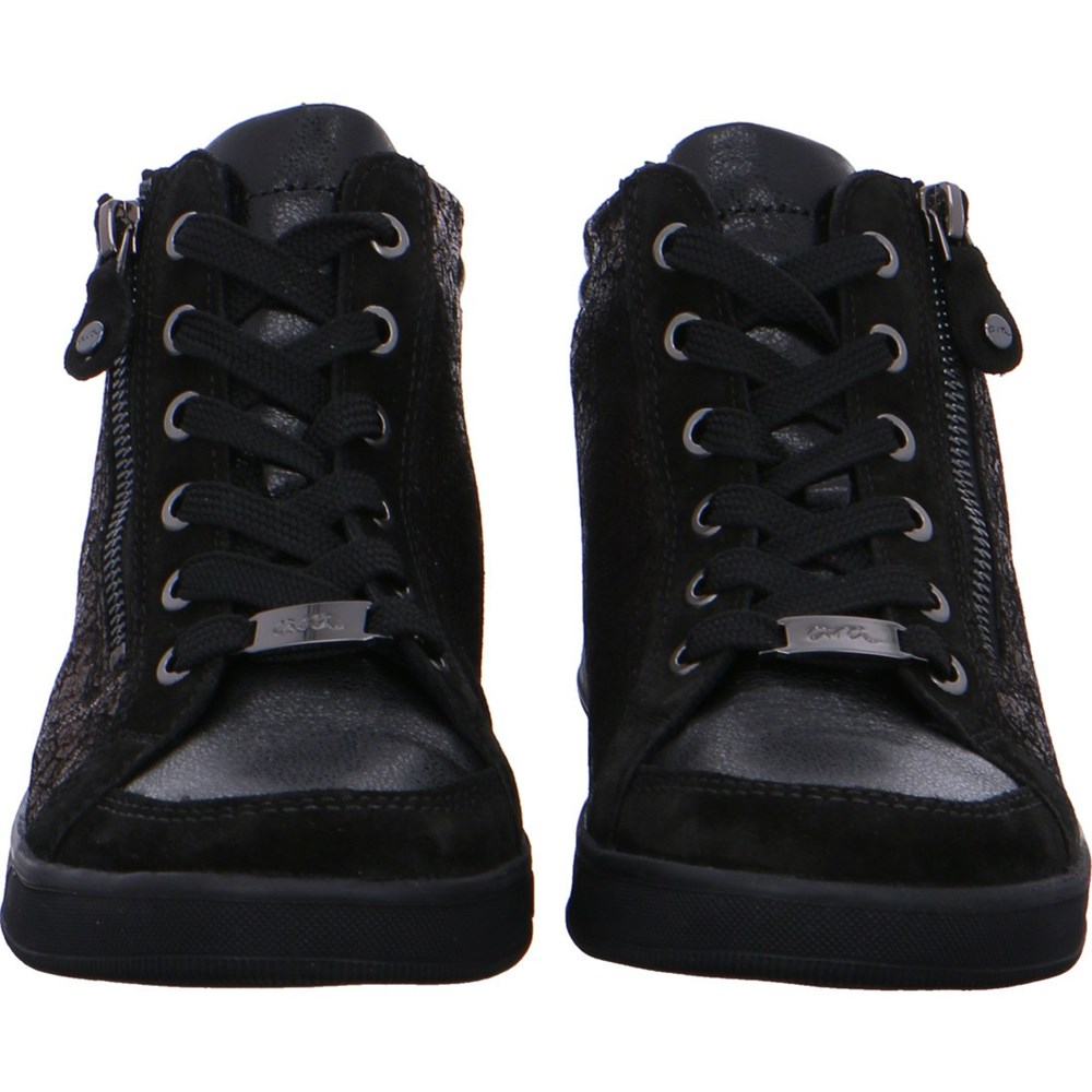 ARA High top Rom Ankelstøvletter Dame Svarte | TO3948276