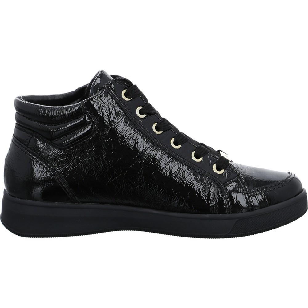 ARA High top Rom Ankelstøvletter Dame Svarte | WA1398740