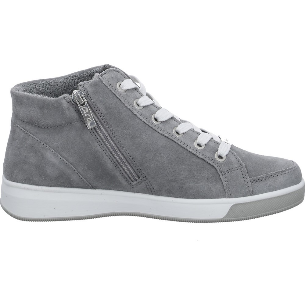 ARA High top Rom Joggesko Dame Grå | QE8196274