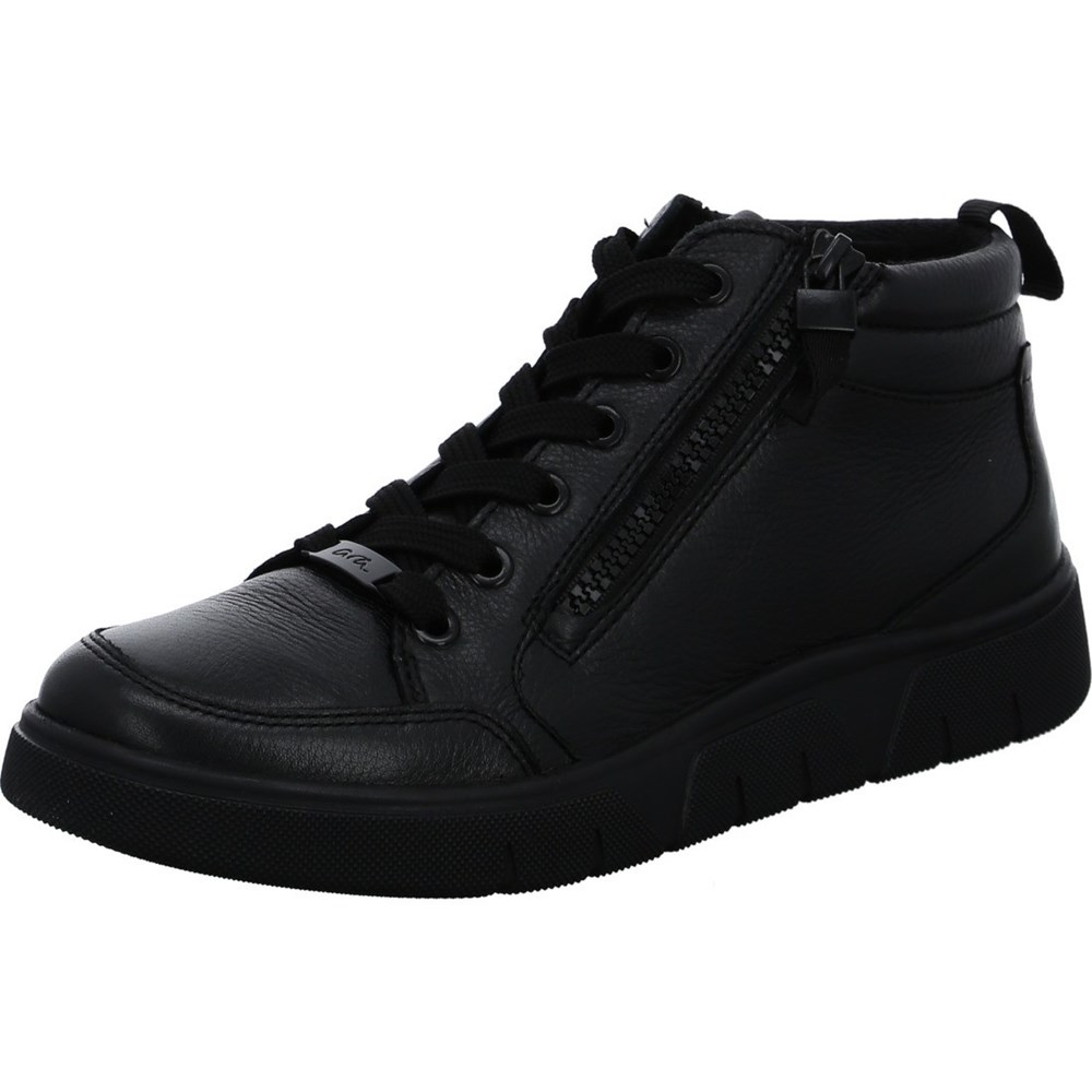 ARA High top Rom-Sports Joggesko Dame Svarte | OS3405967