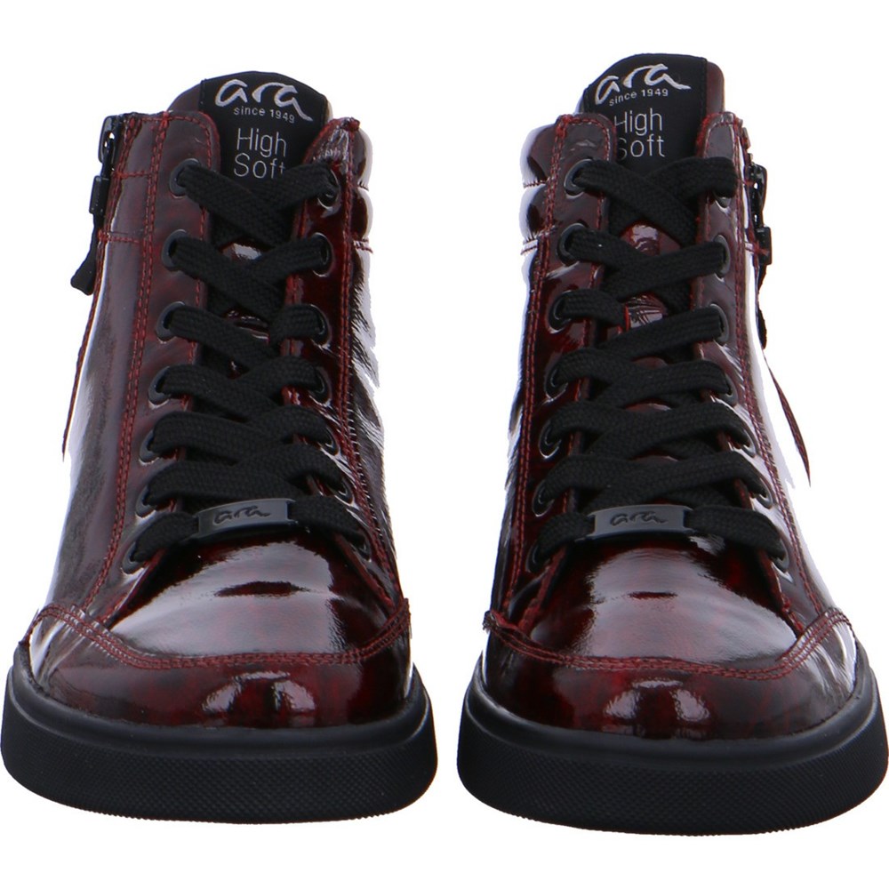 ARA High top Rom-Sports chianti Ankelstøvletter Dame Rød | PL0163289