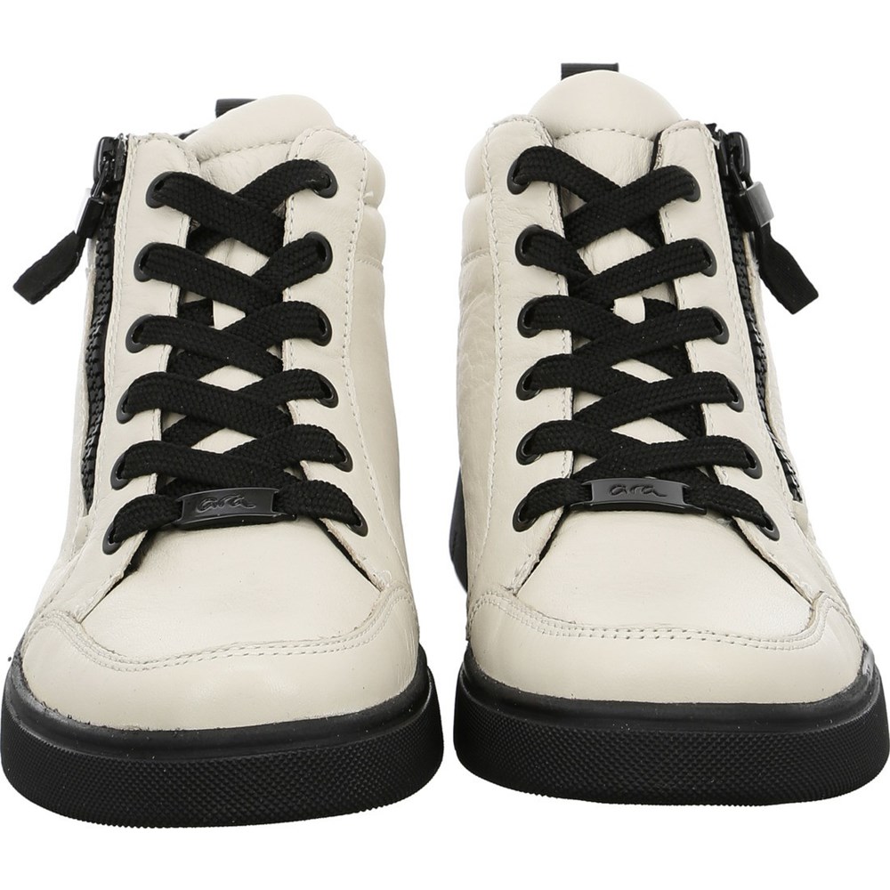 ARA High top Rom-Sports cloud Ankelstøvletter Dame Hvite | SC3548971