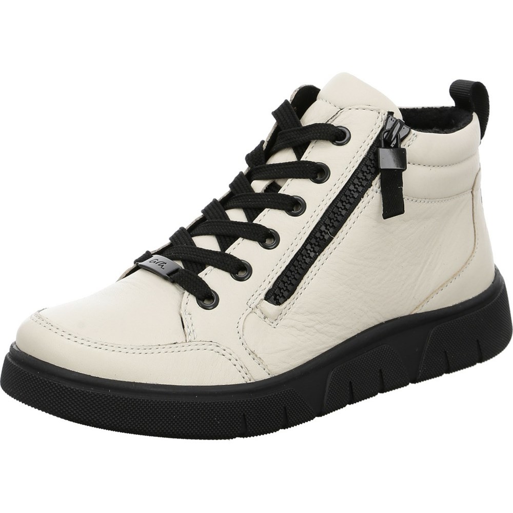 ARA High top Rom-Sports cloud Ankelstøvletter Dame Hvite | SC3548971