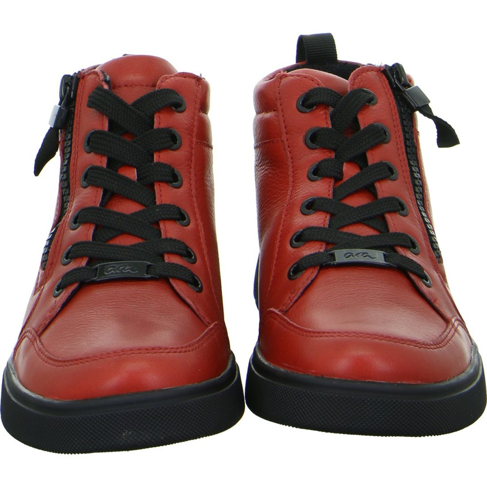 ARA High top Rom-Sports rubin Ankelstøvletter Dame Rød | LT3402815