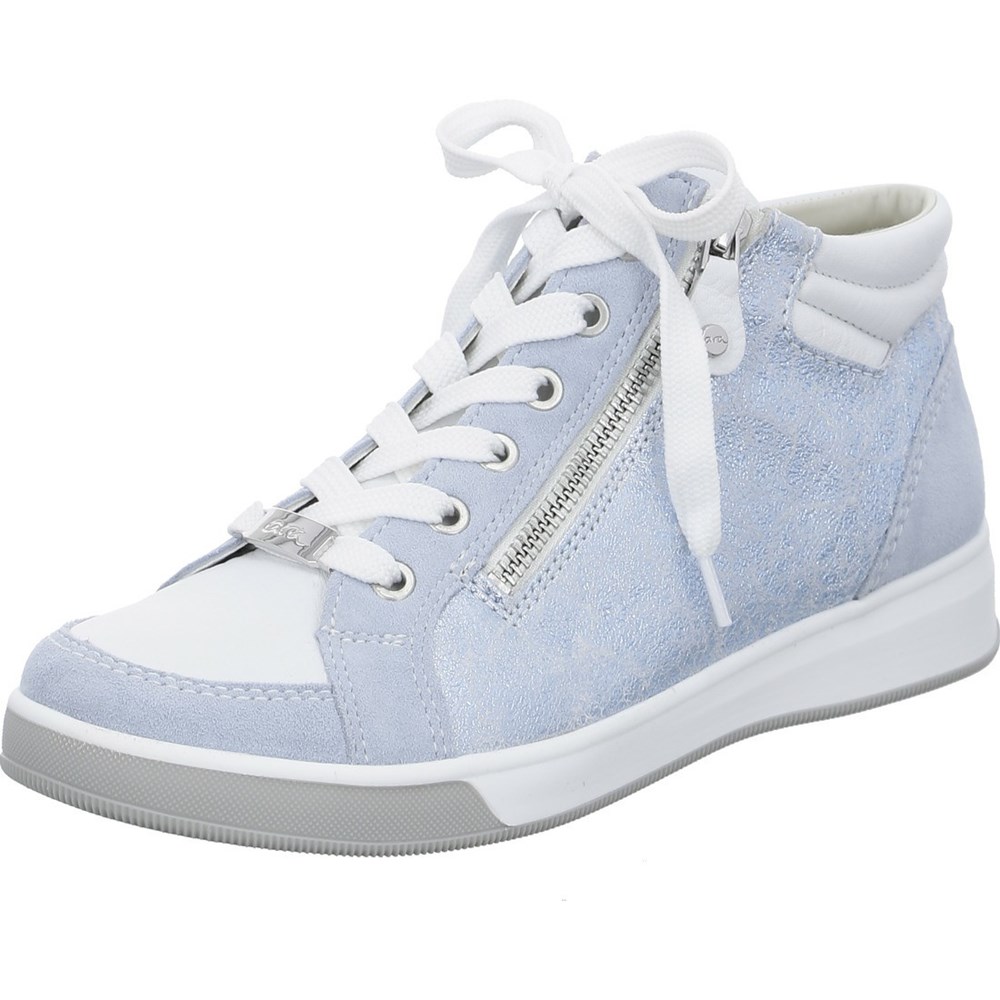 ARA High top Rom aqua Ankelstøvletter Dame Blå | UH1385740