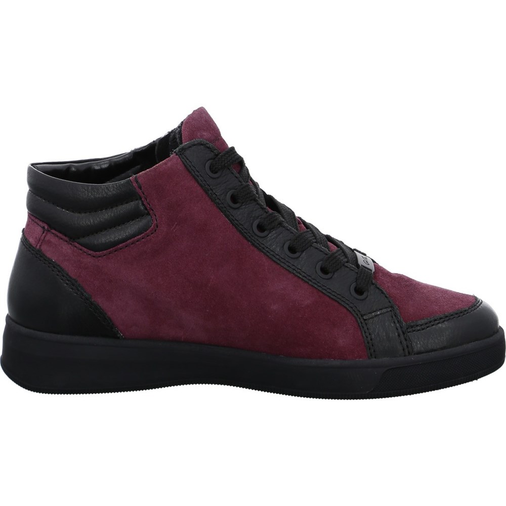 ARA High top Rom berry Ankelstøvletter Dame Rød | BL2804791