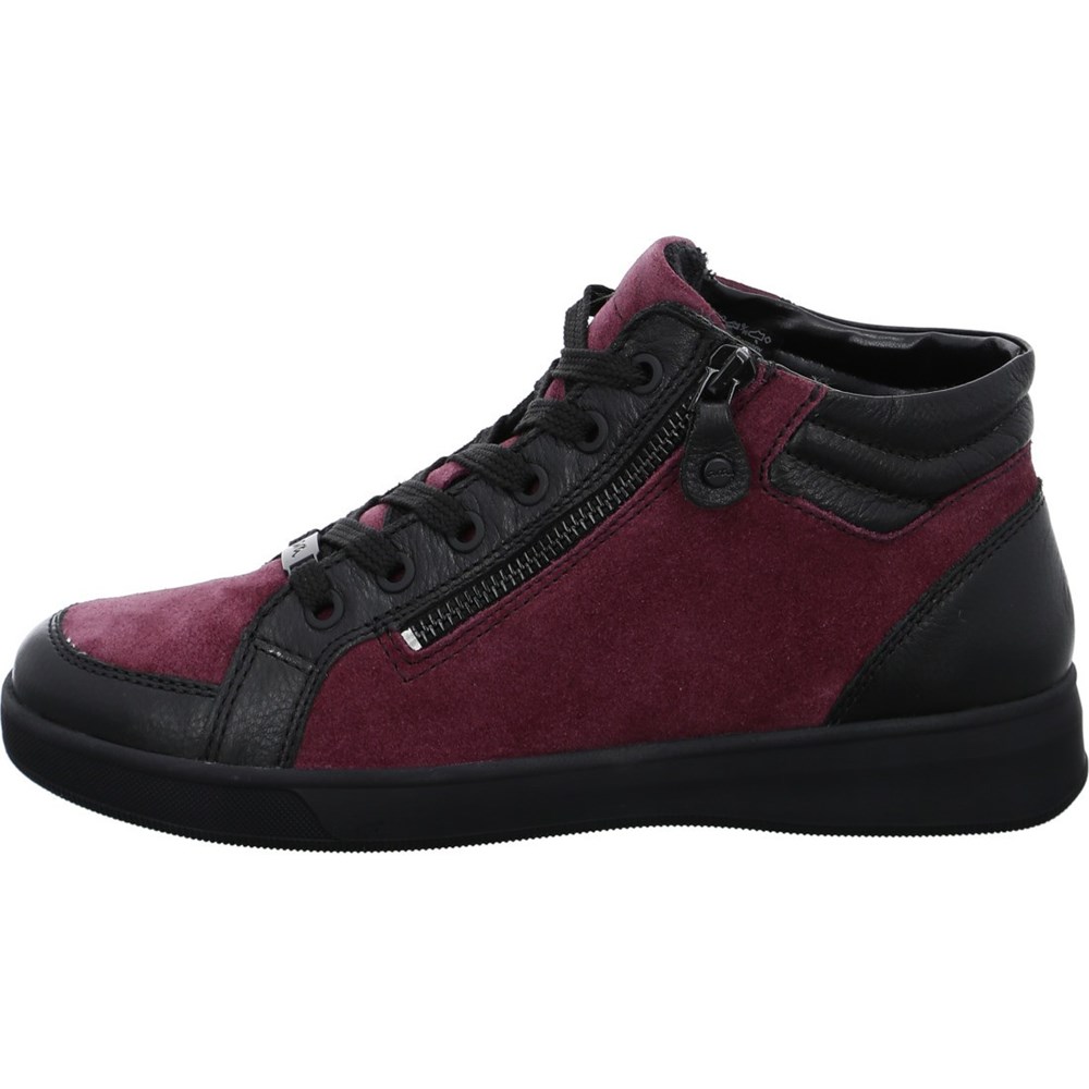 ARA High top Rom berry Ankelstøvletter Dame Rød | BL2804791