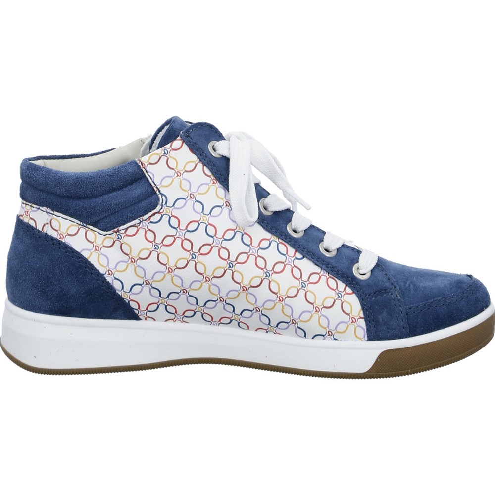 ARA High top Rom capri multi Ankelstøvletter Dame Blå | YZ7948315