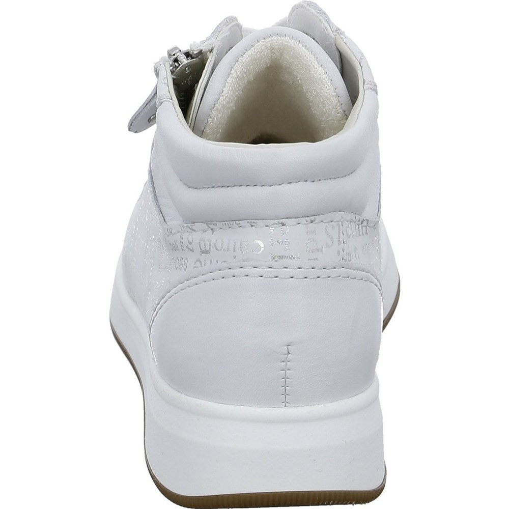 ARA High top Rom nebbia Ankelstøvletter Dame Hvite | CI3621975