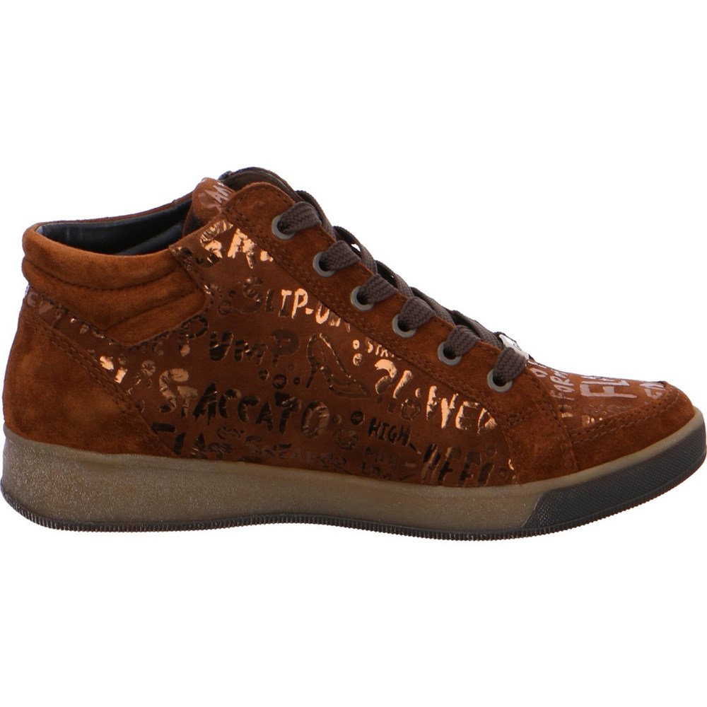 ARA High top Rom nuts Joggesko Dame Brune | BA8103549