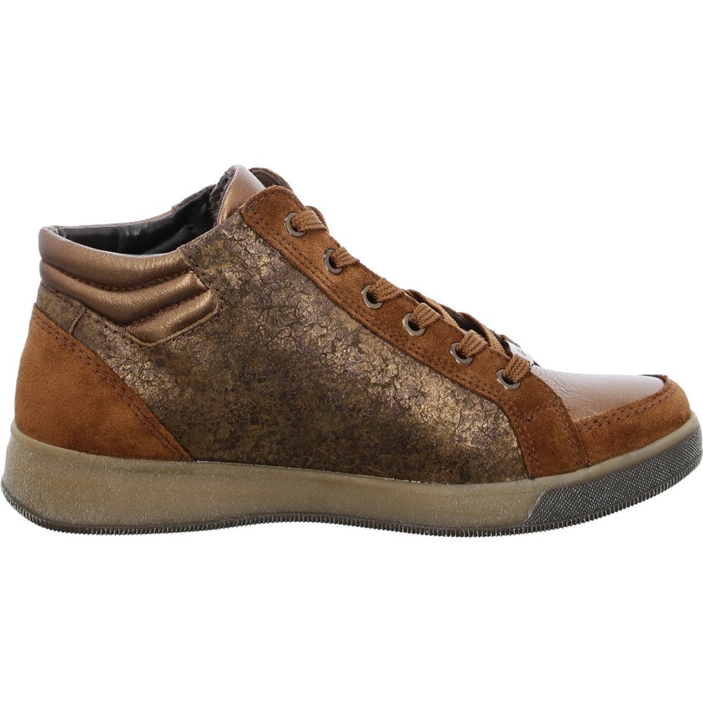 ARA High top Rom nuts Joggesko Dame Brune | XN8706245