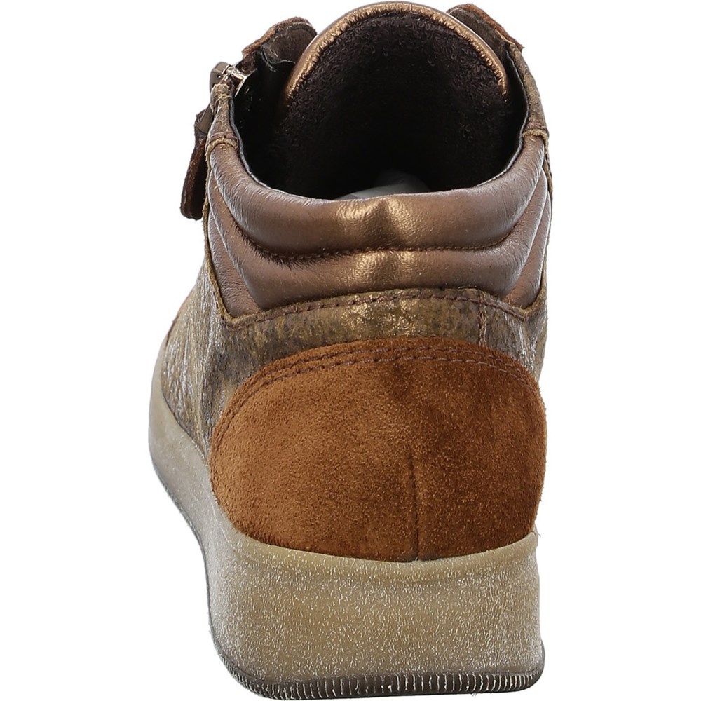 ARA High top Rom nuts Snøresko Dame Brune | CU5760128