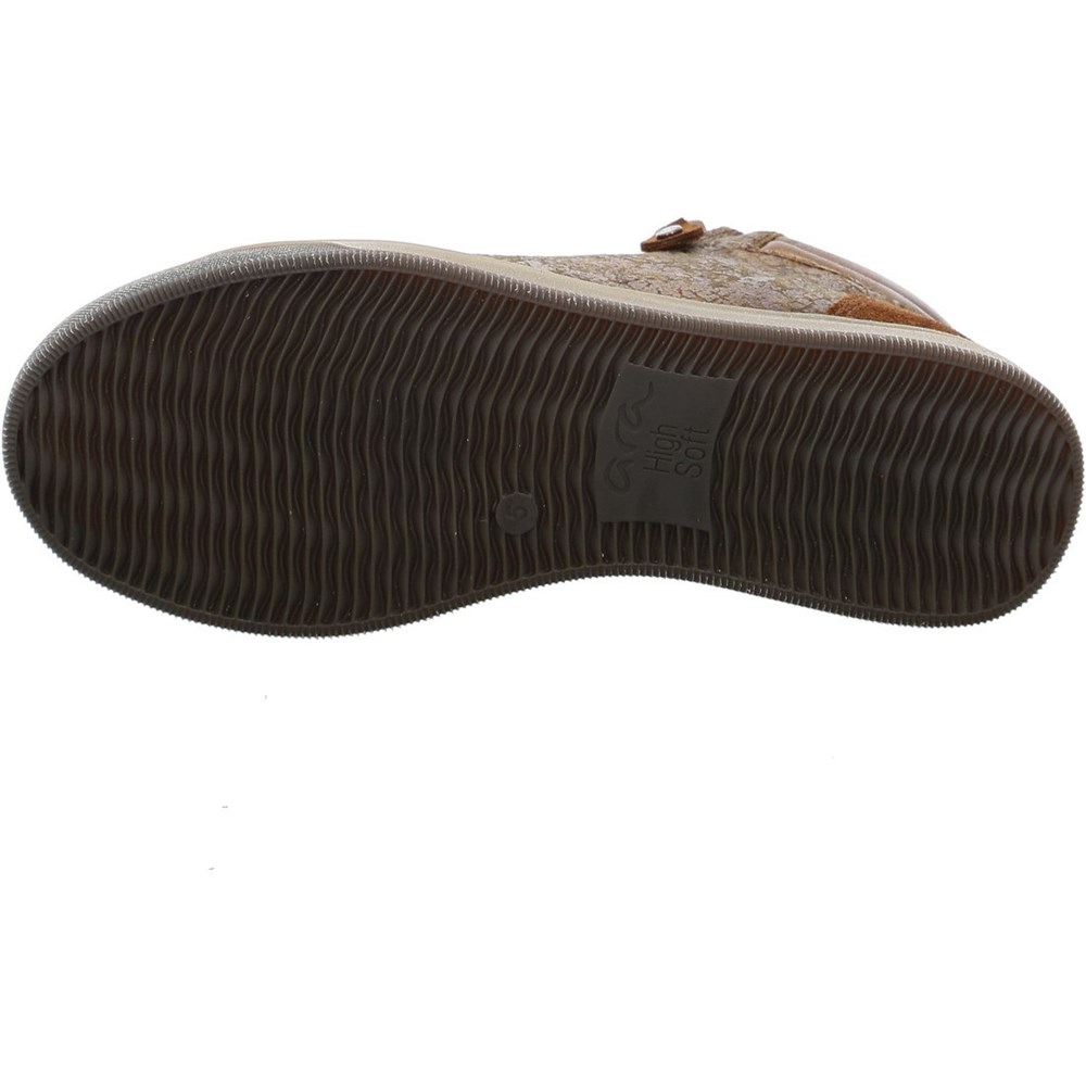 ARA High top Rom nuts Snøresko Dame Brune | CU5760128