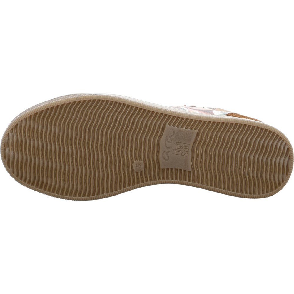 ARA High top Rom nuts Snøresko Dame Brune | OD4139652