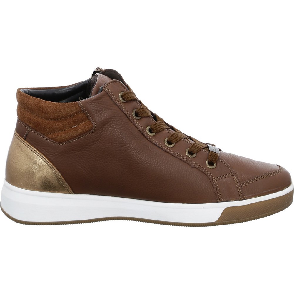 ARA High top Rom nuts whisky Ankelstøvletter Dame Brune | KB0154692