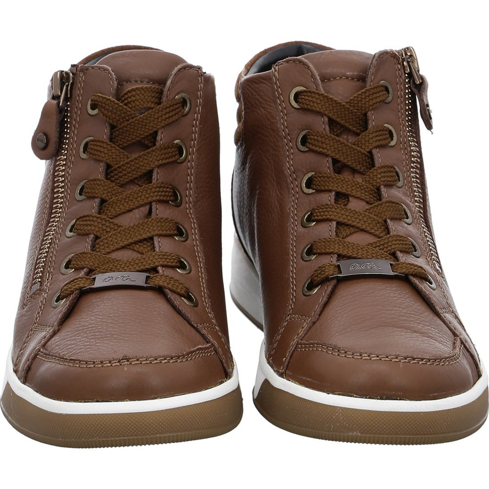 ARA High top Rom nuts whisky Joggesko Dame Brune | UX5102763