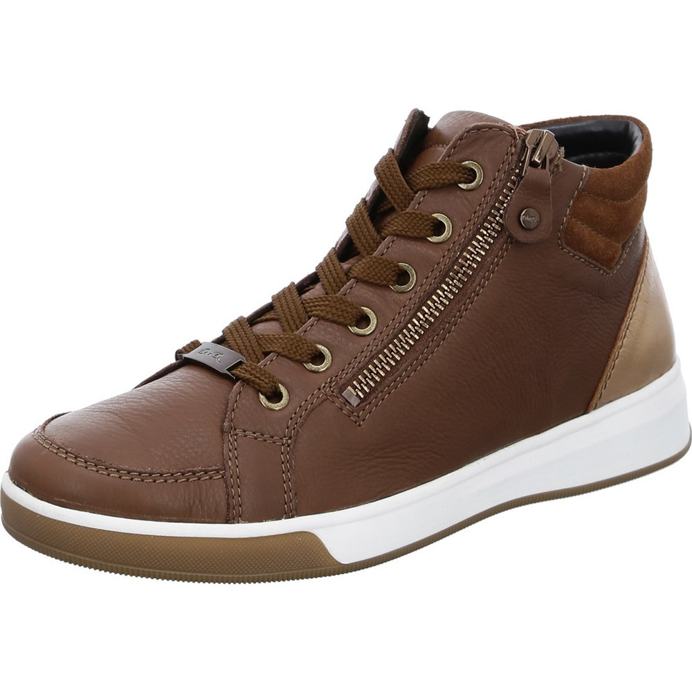 ARA High top Rom nuts whisky Joggesko Dame Brune | UX5102763