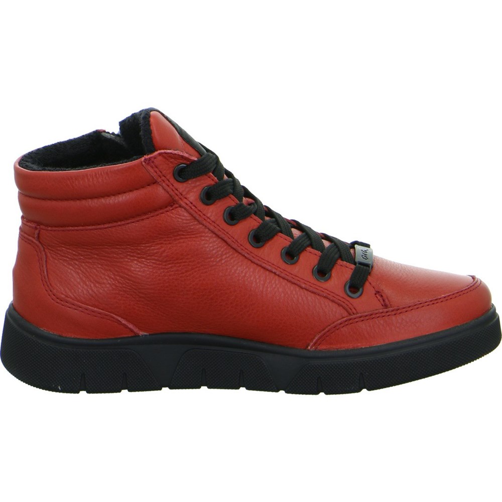 ARA High top Rom rubin Joggesko Dame Rød | SJ8546739