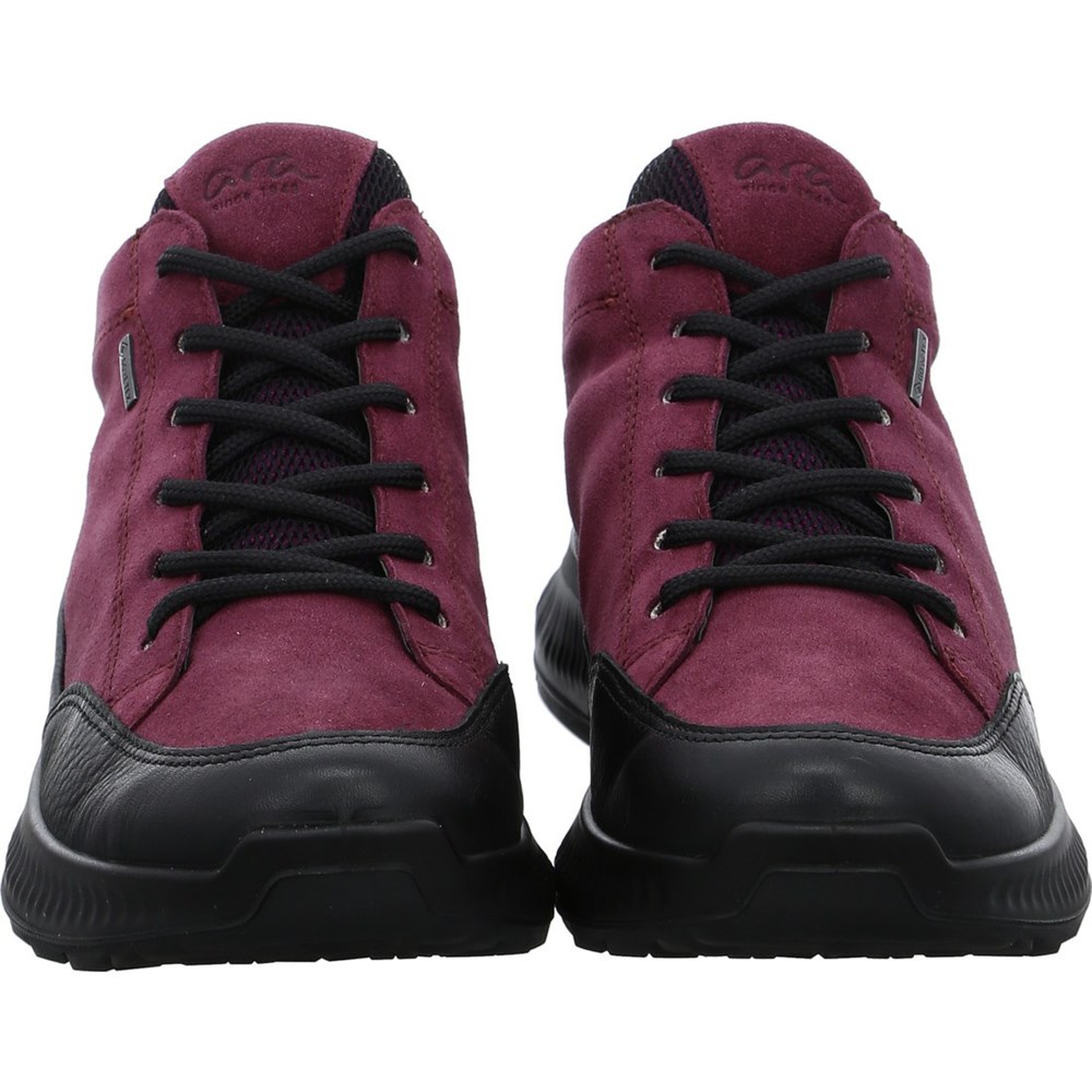 ARA Hiker berry Snøresko Dame Rød | CA8017469