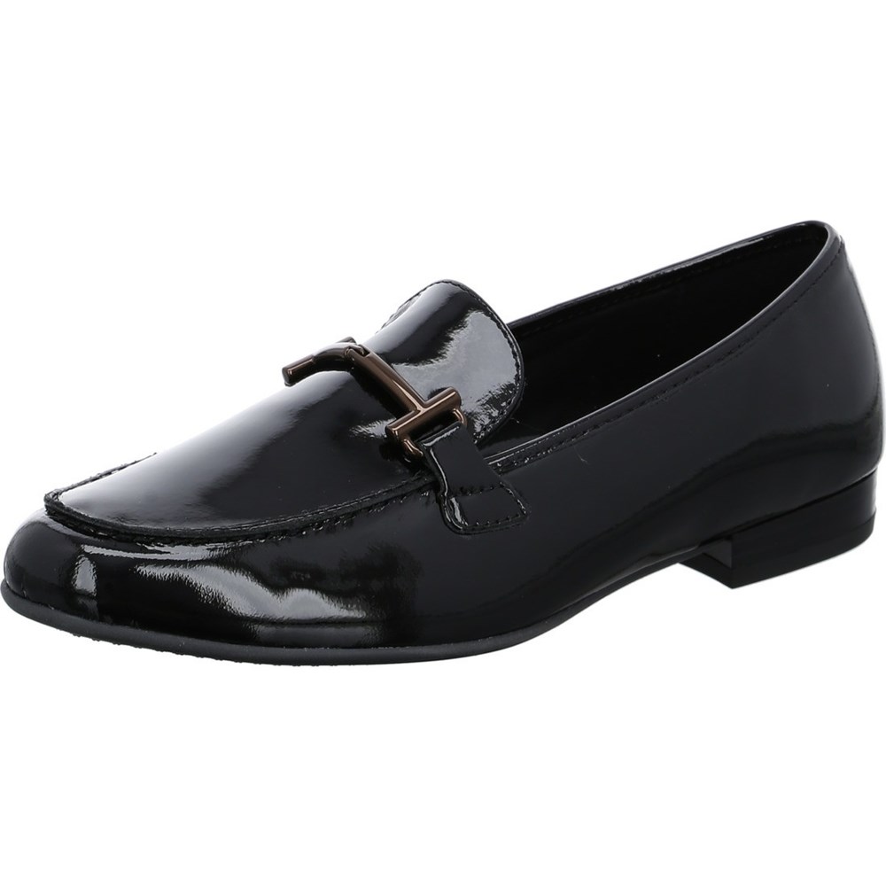 ARA Kent Loafers Dame Svarte | LQ3078624