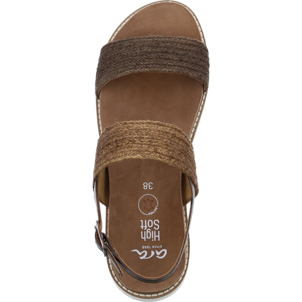 ARA Kent-Sports Sandaler Dame Brune | YM3756041