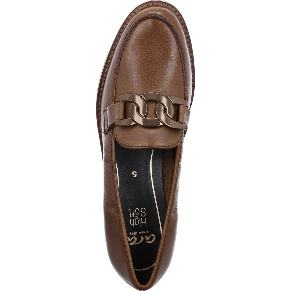 ARA Kent nuts Loafers Dame Brune | TE0329685