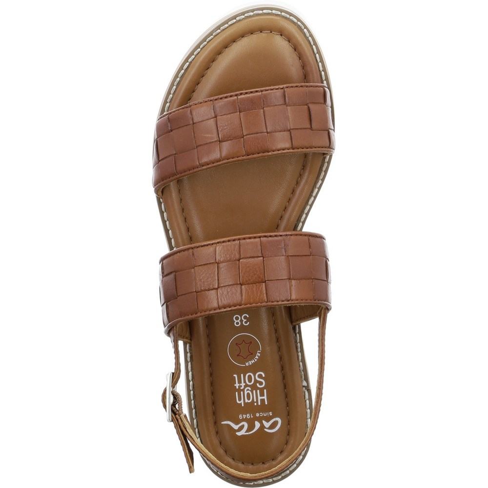 ARA Kopenhagen cognac Sandaler Dame Brune | IO0874951