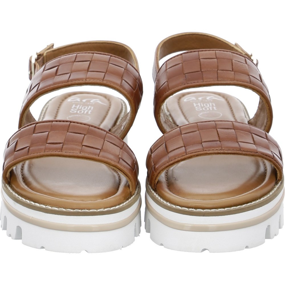 ARA Kopenhagen cognac Sandaler Dame Brune | IO0874951