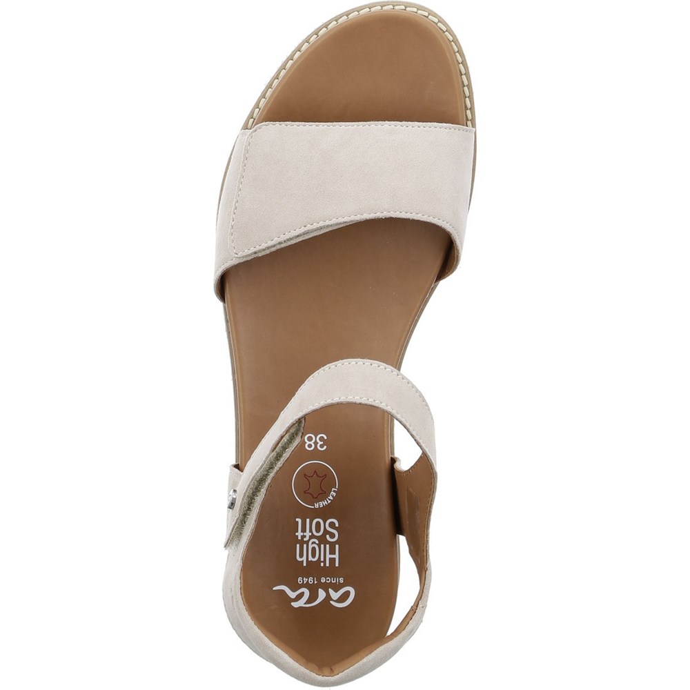 ARA Kos Sandaler Dame Beige | IH6742359