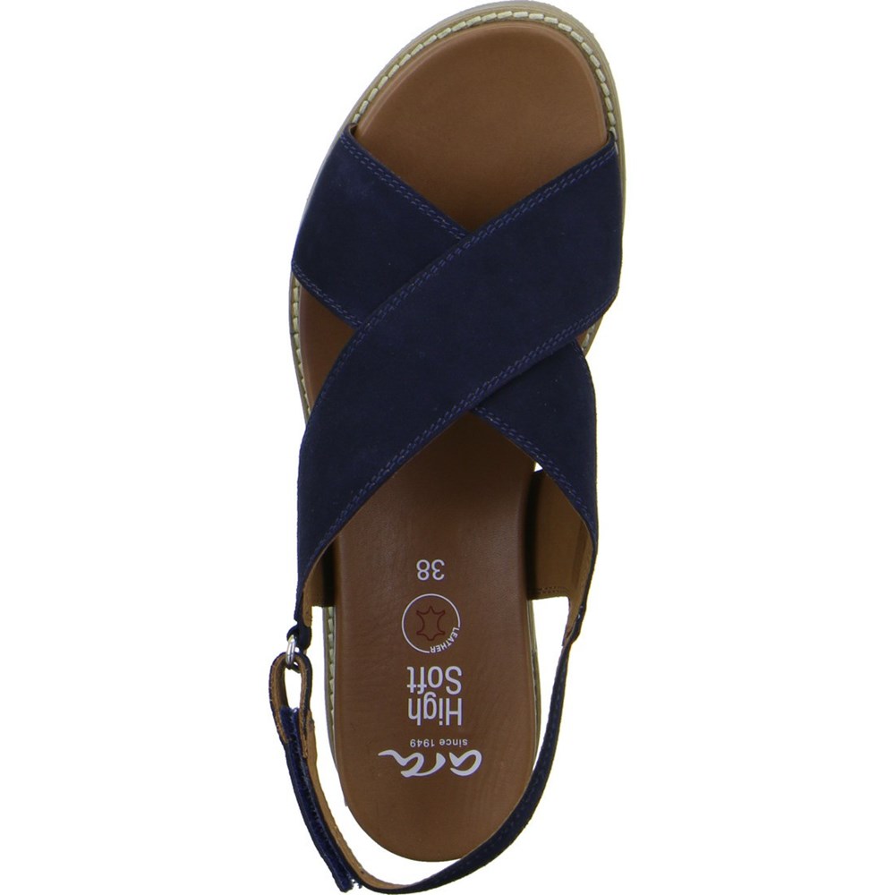 ARA Kos Sandaler Dame Blå | SL0248973