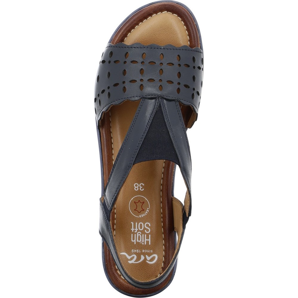 ARA Kreta Sandaler Dame Blå | ZL5216478