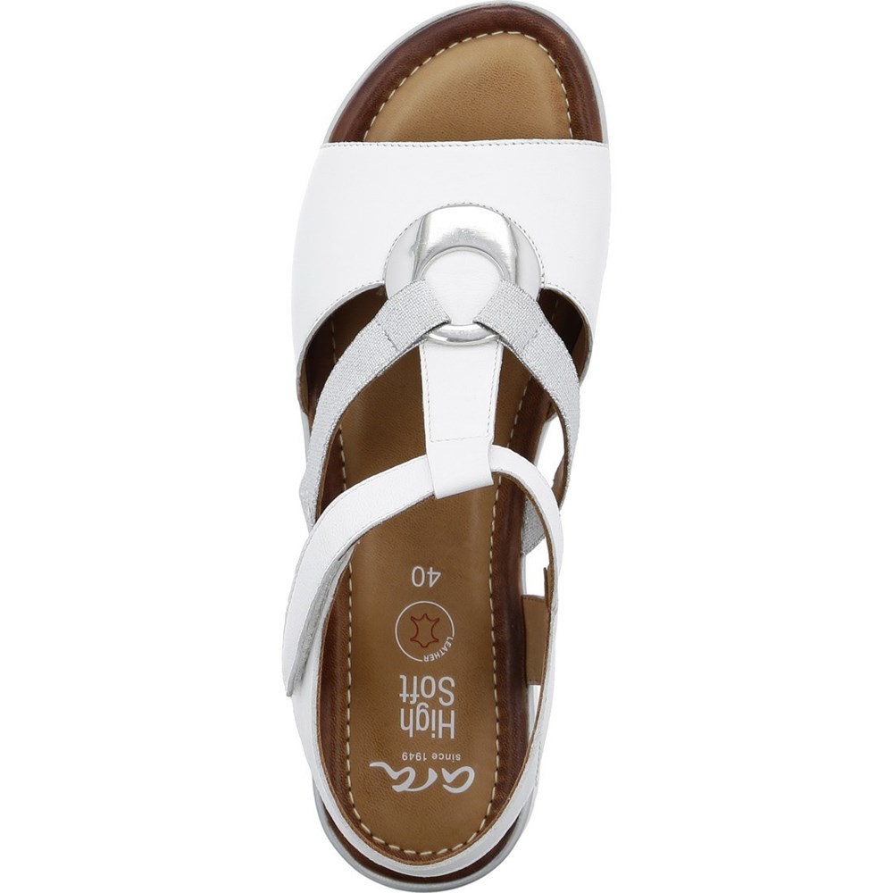 ARA Kreta Sandaler Dame Hvite | ZD5907841