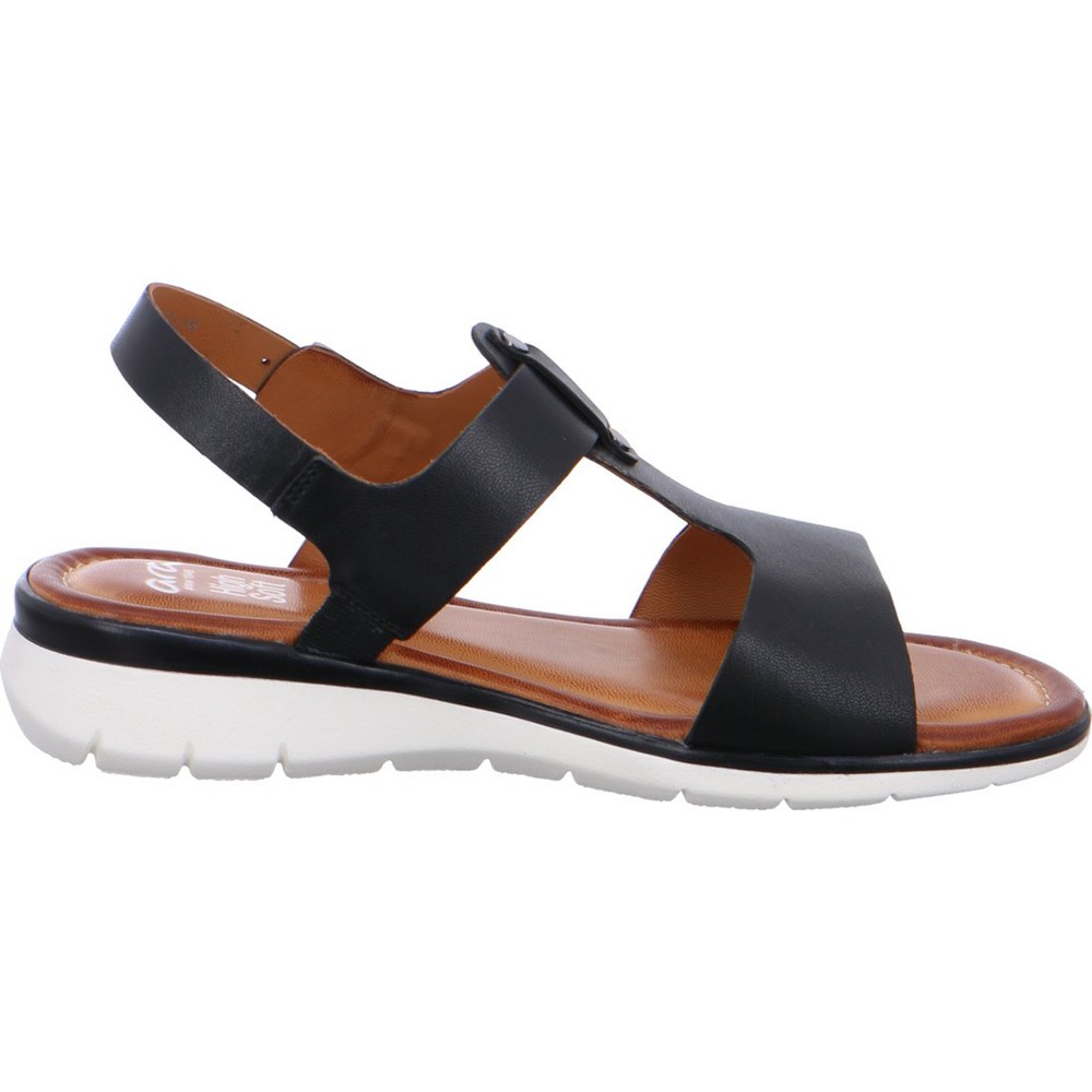 ARA Kreta Sandaler Dame Svarte | MI4658127