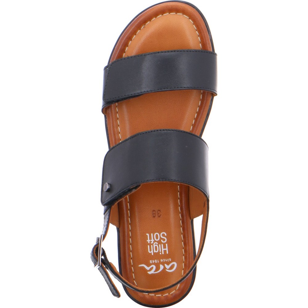 ARA Kreta Sandaler Dame Svarte | MO3604928