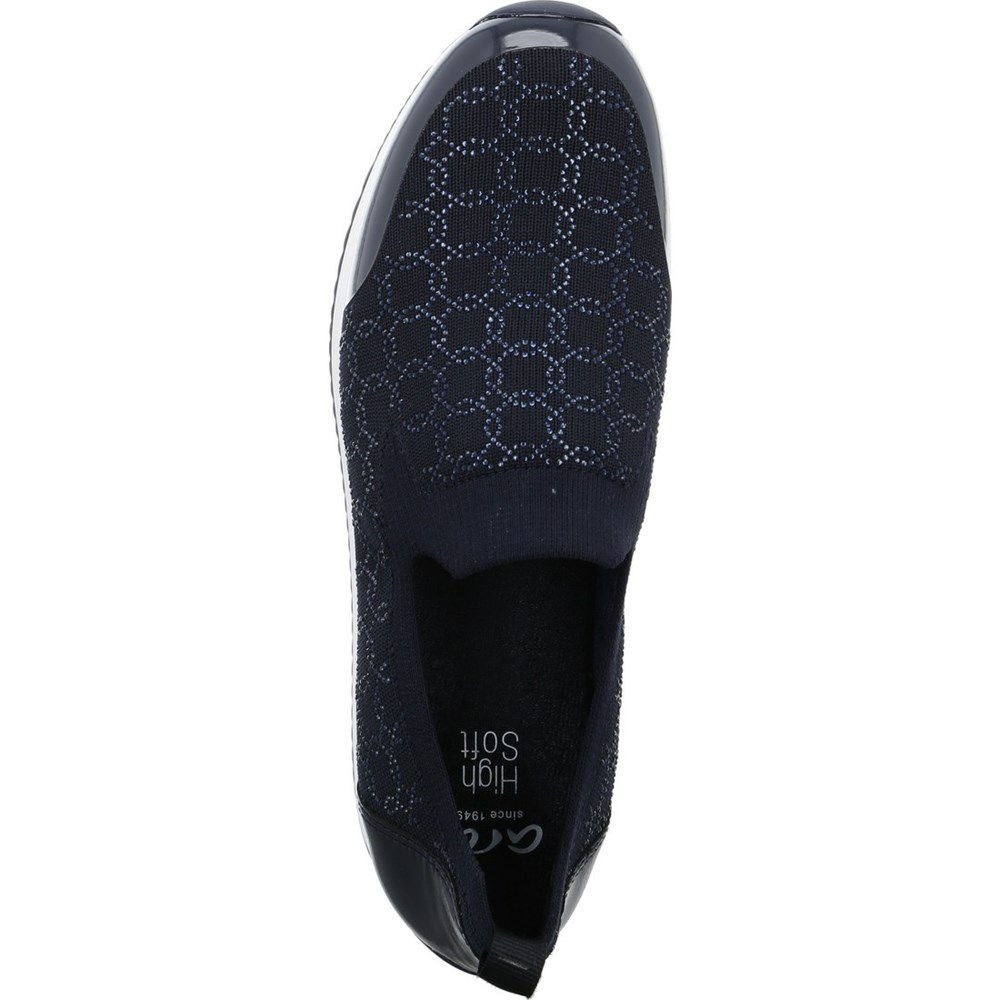 ARA Lissabon Loafers Dame Blå | UB0798351