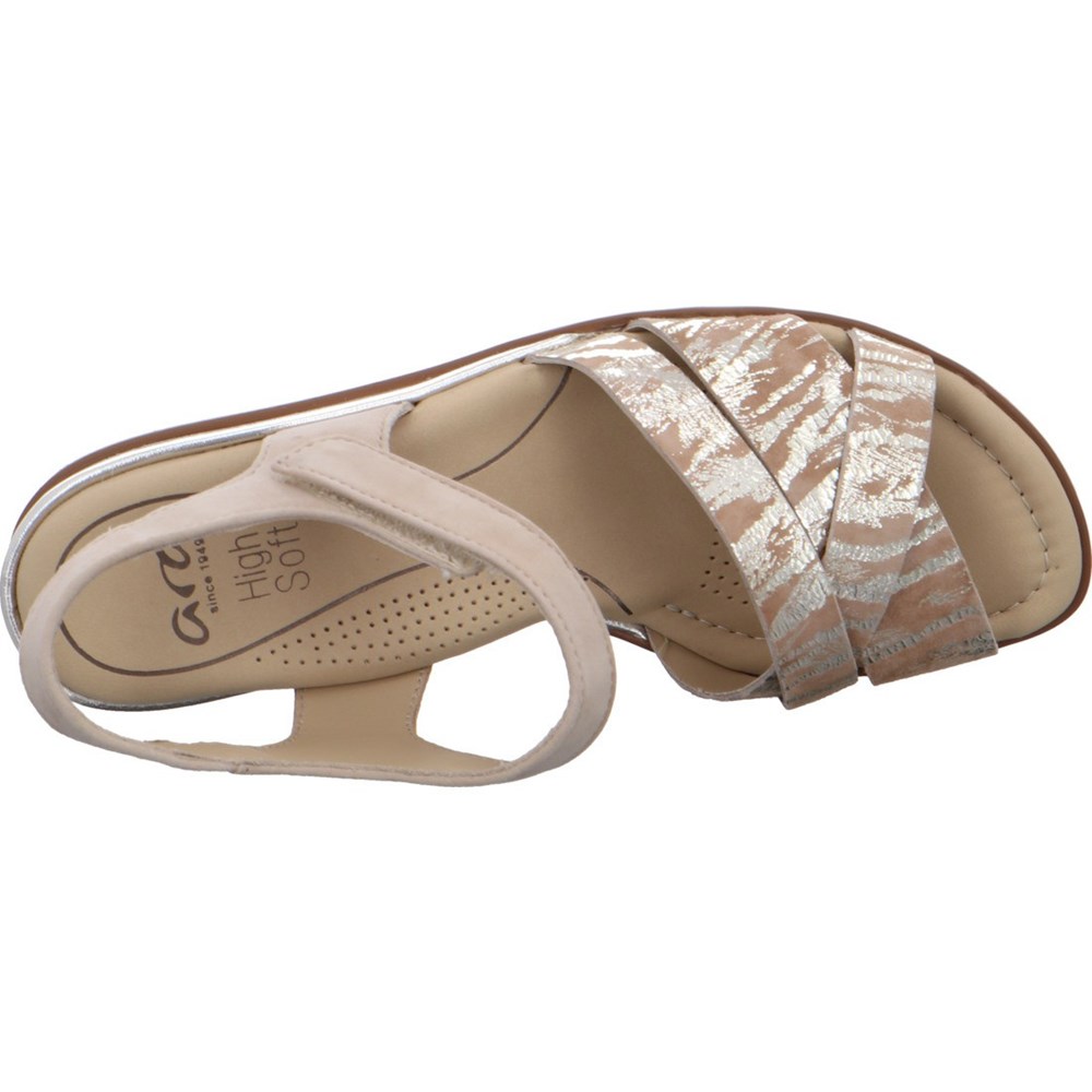 ARA Lugano Sandaler Dame Beige | HP2857390