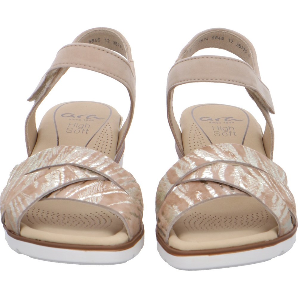 ARA Lugano Sandaler Dame Beige | HP2857390