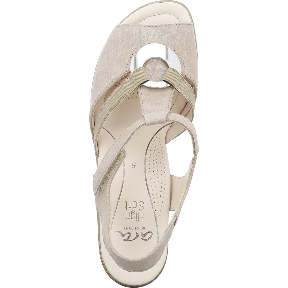 ARA Lugano Sandaler Dame Beige | OQ0128563