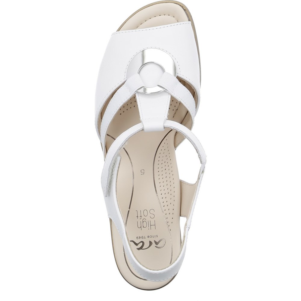 ARA Lugano Sandaler Dame Hvite | RA4638291