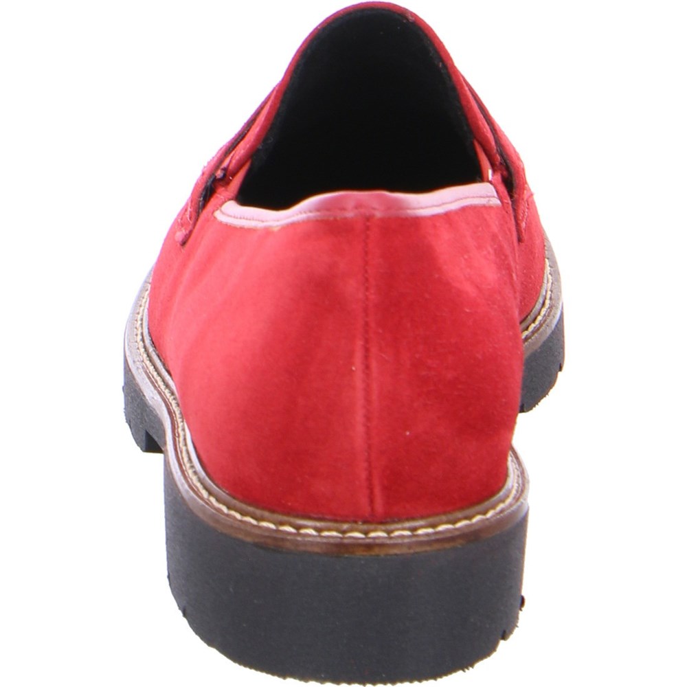 ARA Manchester Loafers Dame Rød | HR6095872