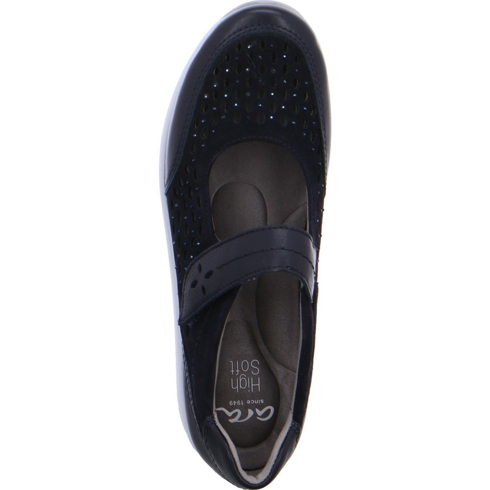 ARA Merano Loafers Dame Blå | VP3079125