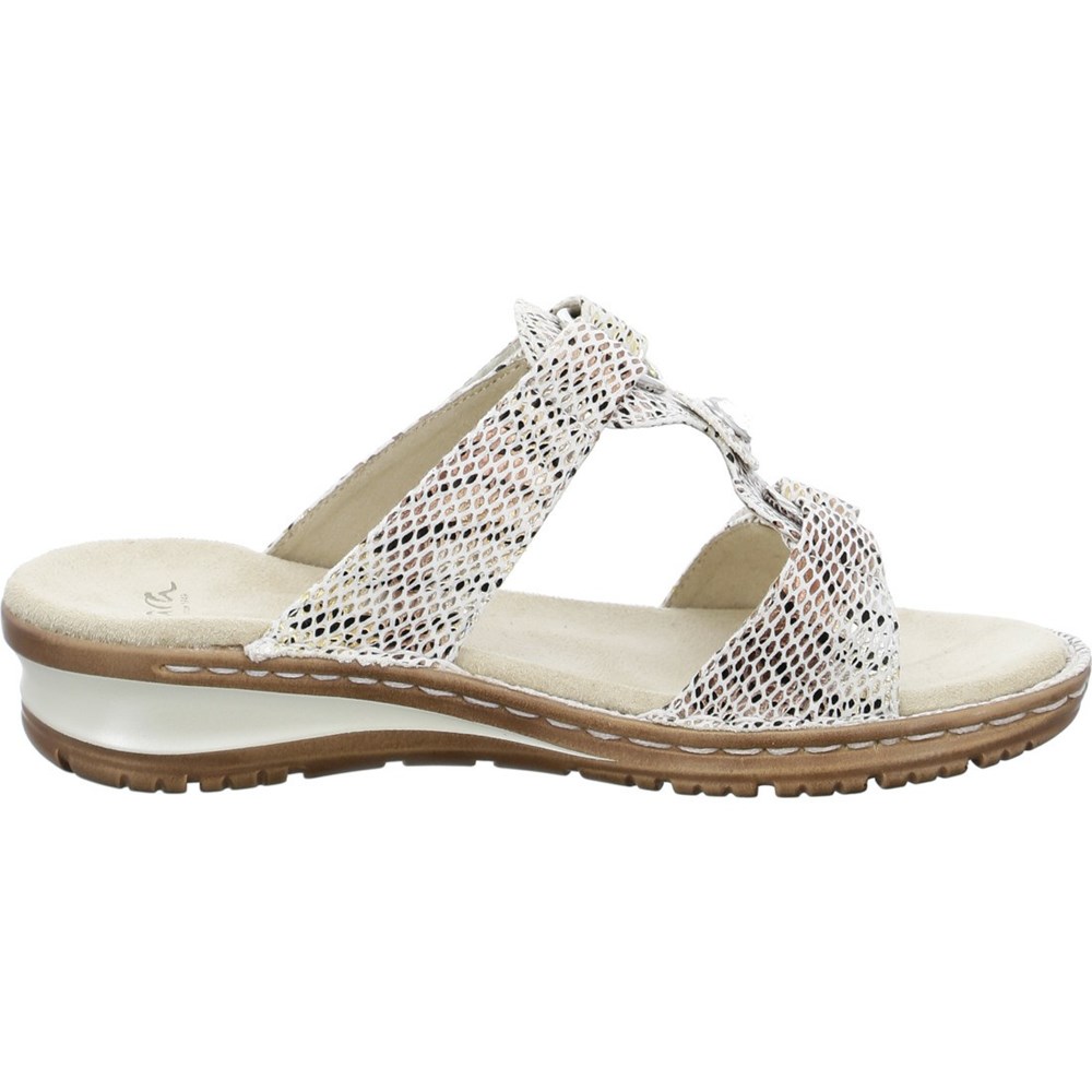 ARA Mules Hawaii Mules Sko Dame Hvite | UM4160723