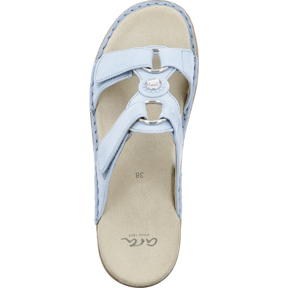 ARA Mules Hawaii aqua Mules Sko Dame Blå | BT6150392